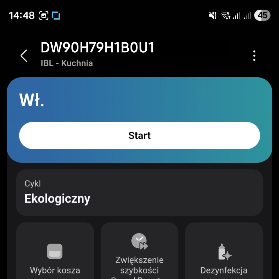 Aktywowanie cyklu w aplikacji