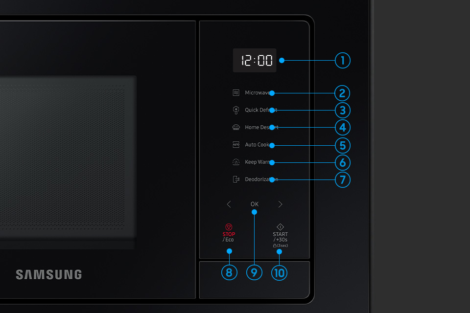 panel sterowania ms23a7318gk