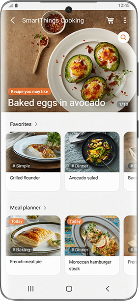 smartthings cooking