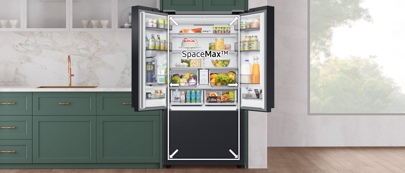 Lodówka Samsung Multidoor RF24BB620EB1: zdjęcie: SpaceMax