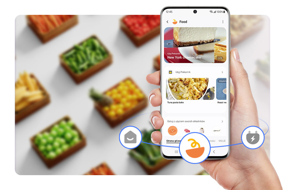 wyszukaj przepisy na podstawie tego, co masz w lodówce