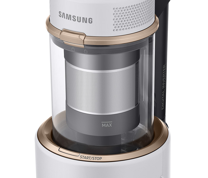 Zdjęcie - eleganckie wykończenie elementów - Samsung Bespoke VS20B95823W