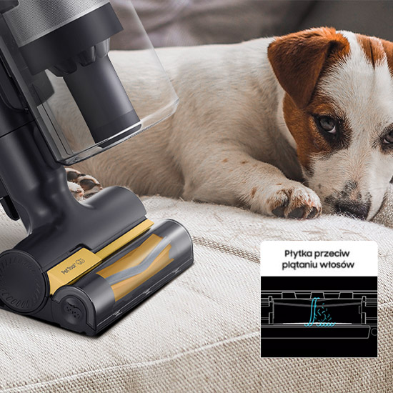 Elektroszczotka mini Pet Tool -  niezawodna pomoc w utrzymaniu czystości - Samsung