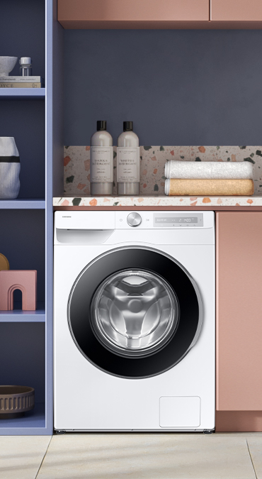 Pralka Samsung Bespoke AI WW90DG6U25LHU4 z bębnem o pojemności 9 kg
